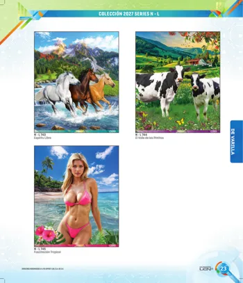 Diseños N/L: paisajes, tradición, religiosos y animales · página PDF 29