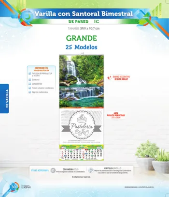 Varilla grande, industrial y personalizados · página PDF 36