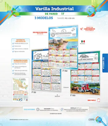 Varilla grande, industrial y personalizados · página PDF 39