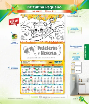 Cartulina mediana, chica y pequeña · página PDF 63