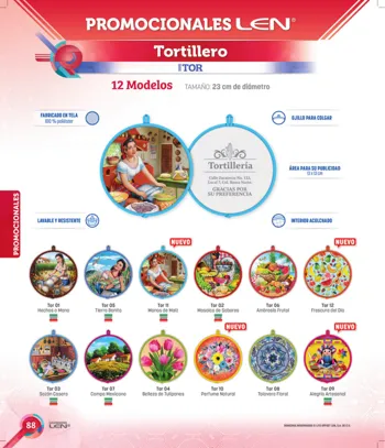 Abanicos, tortilleros, bolígrafos y cierre · página PDF 94