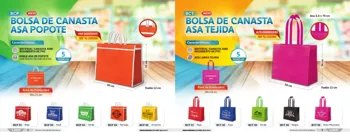 Bolsas de canasta asa popote y asa tejida · página PDF 3