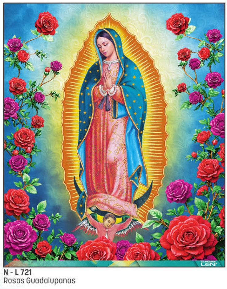 Diseño original: Virgen de Guadalupe