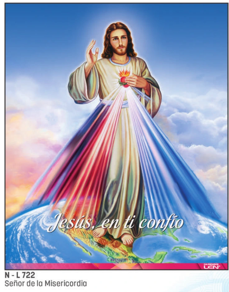 Jesús, fotografía original del catálogo LEN