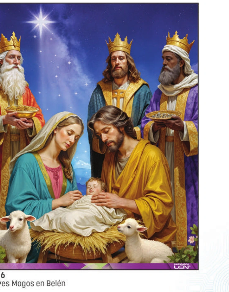 Jesús Misericordioso, fotografía original del catálogo LEN